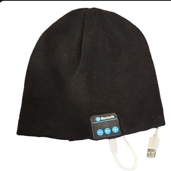 𝅺bluetooth Music Knit Beanie With Speaker Wireless - Picture 2 of 3
